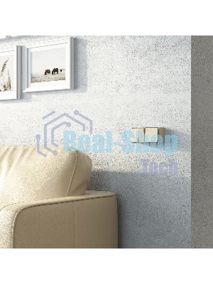 Выключатель одноклавишный Gallant (шампань рифленый)