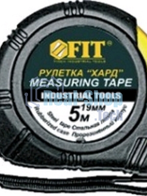Рулетка FIT 17205корпус прорезиненный, 
