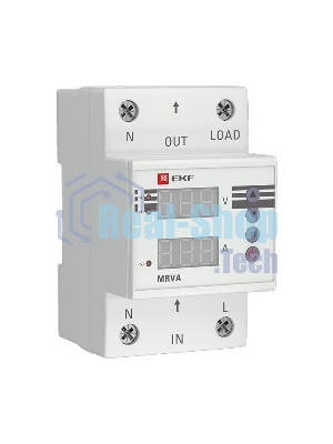Реле напряжения и тока с дисплеем MRVA 32А PROxiмА EKF MRVA-32A