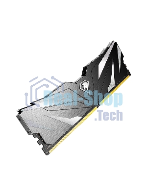 Оперативная память NETAC, DDR4, 8GB (1x8GB), 3200MHz, CL16, DIMM, с радиатором, черный