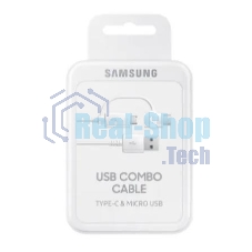 Кабель Samsung EP-DG930DWEGRU USB-microUSB/USB Type-C белый 1.5м
