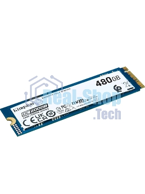 Накопитель SSD Kingston DC2000B, 480Gb, PCIe 4.0 x4, M.2 2280, R/W 7000/800