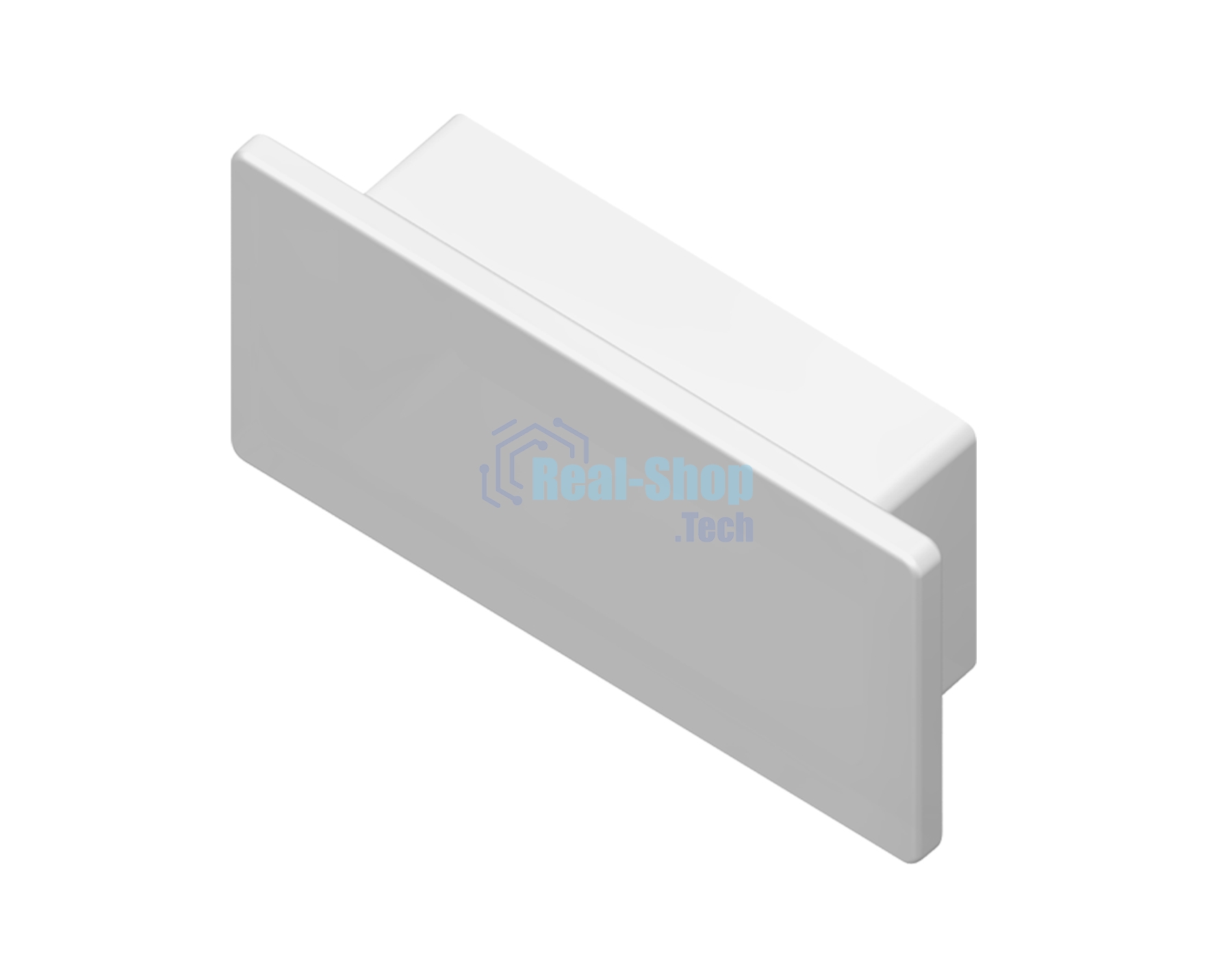 Заглушка для профиля GP8400 WH белый 20.5*10