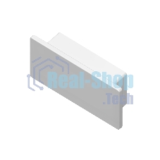 Заглушка для профиля GP8400 WH белый 20.5*10
