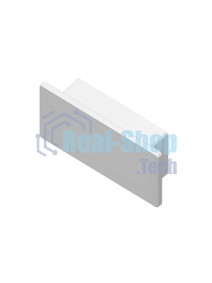 Заглушка для профиля GP8400 WH белый 20.5*10