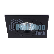 Встраиваемый поворотный точечный светильник Ambrella light TN102622 BK черный GU5.3 92*92*28
