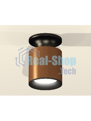 Светильник Ambrella Light XS6304110 SCF/PBK/SBK кофе песок/черный полированный/черный песок MR16 GU5.3