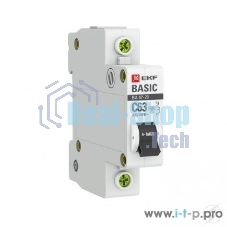 Выключатель автоматический EKF mcb4729-1-40C 1P 40А (C) 4,5кА ВА 47-29 EKF Basic