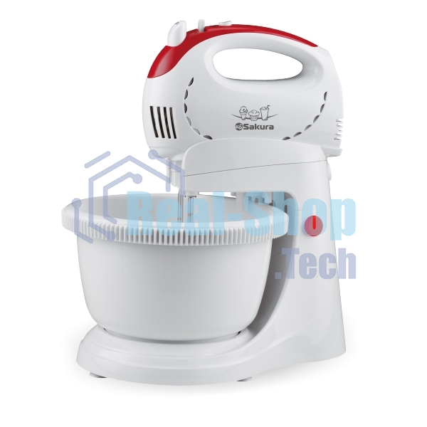 Миксер с чашей Sakura SA-6319CR 400Вт 2,0л