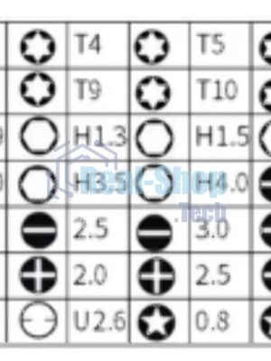 Набор инструментов 45 в 1 Kaisi UD 4501-A