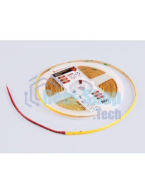 Светодиодная лента Ambrella light GS4611 COB 400Led/10W m/ 24V IP20 3000K/ 5m*5mm*2.1mm (2 конт.)