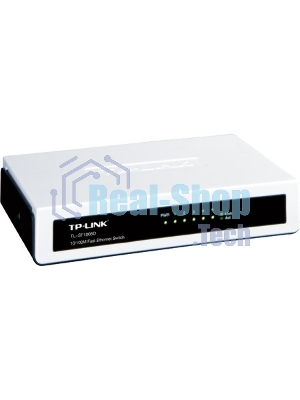 Коммутатор TP-Link SOHO TL-SF1005D Коммутатор 5-port 10/100M mini Desktop Switch, 5 10/100M RJ45 ports, Plastic case
