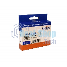 Картридж струйный ProfiLine PL-LC900C для принтеров Brother DCP110C/DCP-115C/DCP-120C/115c/120c820cw/640cw Cyan водн