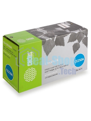 Картридж лазерный Cactus CS-CE250A черный (5000 стр.) для HP Сolor LaserJet CP3525/CM3530