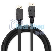 Кабель Buro BU-DP-v1.2-3m ver1.2 DisplayPort (m) DisplayPort (m) 3м черный (пакет)