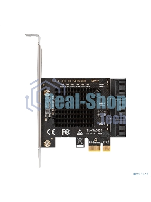 Контроллер ExeGate EXE-516v2 (PCI-E x1 v2.0, SATA3 6Gb/s, 6 int, ASMedia Chipset ASM1166)