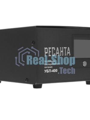 Устройство бесперебойного питания Ресанта УБП-400400 ВА. 300 Вт. 140-260 В. 1 розетка
