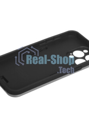 Чехол (клип-кейс) BoraSCO для Apple iPhone 15 Pro Max черный (72415)