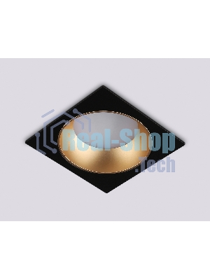 Светильник Ambrella light TN52340 SBK/SGD черный песок/золото песок GX53 max 12W 115*115*25