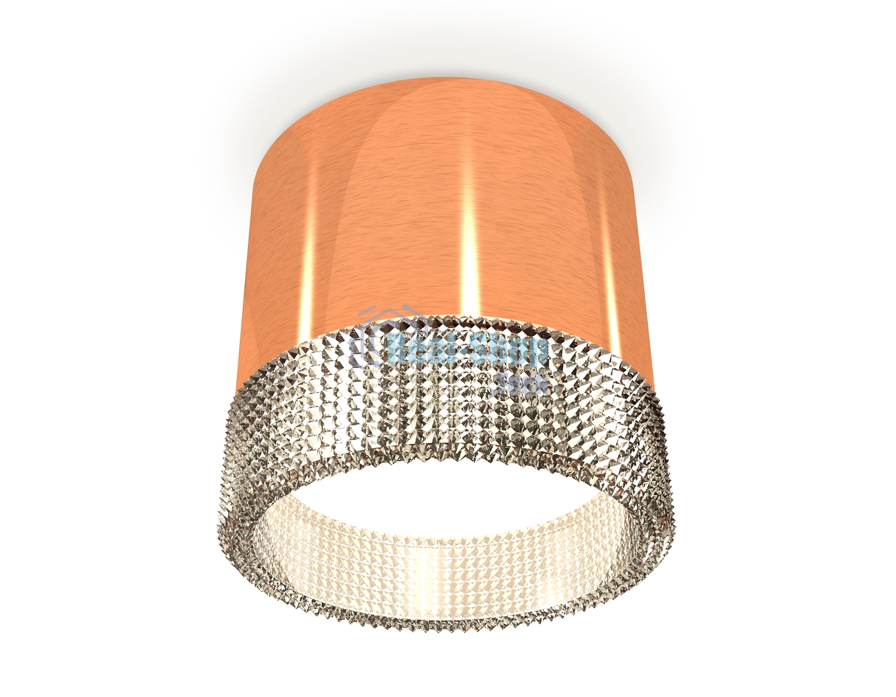 Светильник Ambrella Light XS8122020 PPG/CL золото розовое полированное/прозрачный GX53 (C8122, N8480)