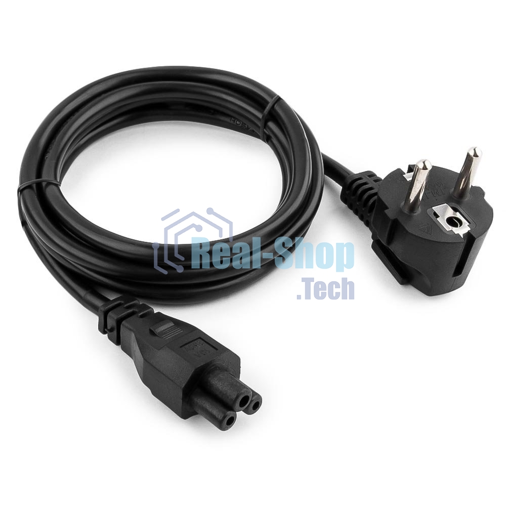 Кабель питания для ноутбуков Cablexpert PC-186-ML12 1.8м, 3-pin, с зазем., пакет