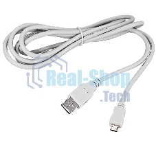 Кабель USB Rexant (шт. micro USB - шт. USB A) 3 метра, серый
