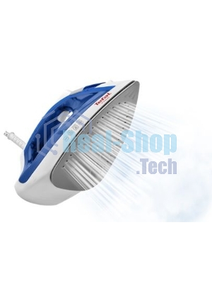Утюг Tefal FV1711E0 синий/белый, 1800 Вт, 20 г/мин, 80 г/мин, 200 мл