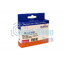 Картридж струйный ProfiLine PL-LC900M для принтеров Brother DCP110C/DCP-115C/DCP-120C/115c/120c820cw/640cw Magenta водн
