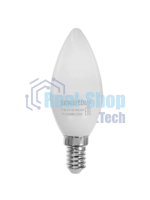 Лампа светодиодная Smartbuy 7W/6000/E14 (SBL-C37-07-60K-E14)