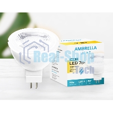 Встраиваемый точечный светильник Ambrella Light 207853 LED MR16-PR 7W GU5.3 3000K (60W) 175-250V