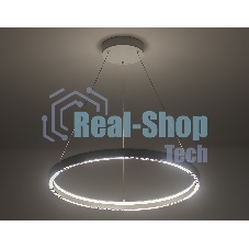 Подвесной светодиодный светильник Ambrella light FL5851 WH белый 35W 3000K/4200K/6400K D600*600 (без ПДУ)