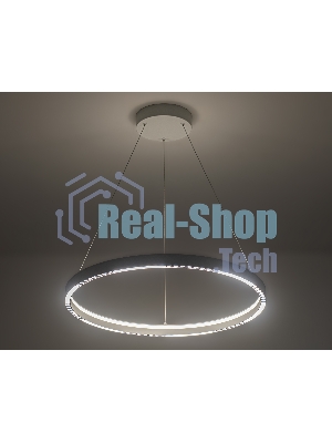 Подвесной светодиодный светильник Ambrella light FL5851 WH белый 35W 3000K/4200K/6400K D600*600 (без ПДУ)