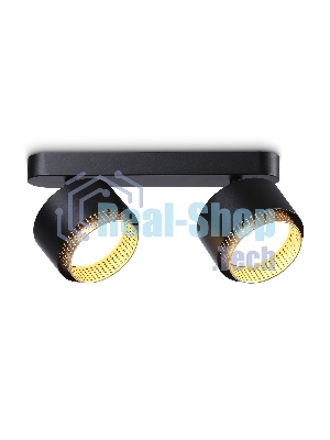 Светильник Ambrella light TN71288/2 BK/GD черный/золото GX53/2 max 12W 270*95*137