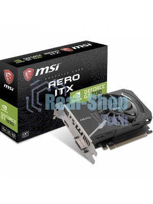 Видеокарта MSI PCIE16 GT1030 2GB GDDR4 GT 1030 AERO ITX 2GD4 OC