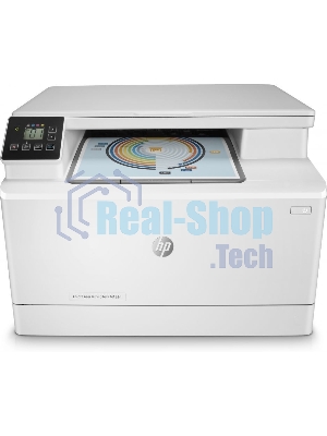 МФУ лазерное HP Color LaserJet Pro MFP M182n (7KW54A), A4, цветной, печ. до 16 стр/мин., 600 x 600 dpi (печать) 1200x1200dpi (скан.), USB, RJ-45, Air Print, Mopria