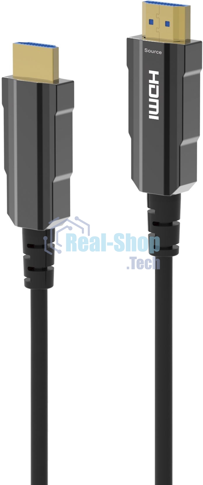Кабель аудио-видео Digma HDMI (m)/HDMI (m) 70м. позолоч.конт. черный (HDMI-AOC2.1-70)