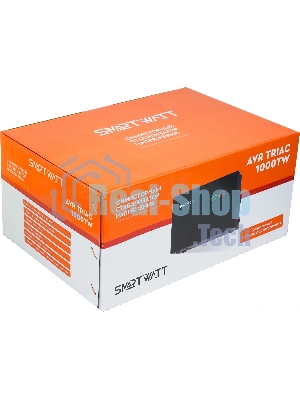 Стабилизатор напряжения Smartwatt AVR Triac 1000TW 1000ВА черный