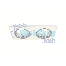 Комплект встраиваемого светильника Ambrella light XC6525003 SWH/PSL белый песок/серебро полированное MR16 GU5.3 (C6525, N6112)