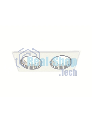 Комплект встраиваемого светильника Ambrella light XC6525003 SWH/PSL белый песок/серебро полированное MR16 GU5.3 (C6525, N6112)