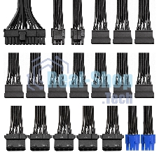 Серверный БП 900W ExeGate ServerPRO-900ADS (ATX, APFC, КПД 82% (80 PLUS), 2x8cm fans, 24pin, 2x(4+4)pin, 2xPCI-E, 10xSATA, 5xIDE, black)