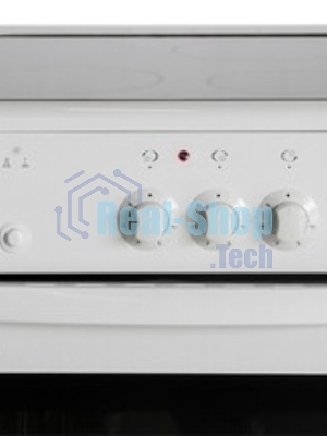 Электрическая плита De Luxe 506003.04ЭС белый, конфорок - 3 шт, духовка - 60 л, 87 см x 50 см x 60 см