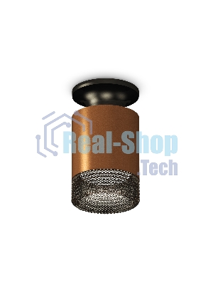 Светильник Ambrella Light XS6304112 SCF/PBK/BK кофе песок/черный полированный/тонированный MR16 GU5.3 (N6902, C6304, N6151)