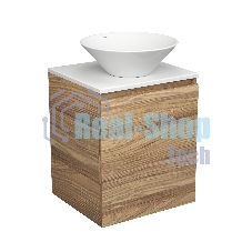 Тумба Bau Dream Blackwood 50 с дверцей, раковина BAU Dream D43