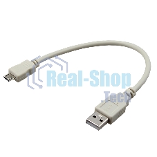 Кабель Rexant micro USB (male) - USB-A (male) 0.2M