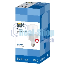 Лампа светодиодная IEK LLE-HP-80-230-65-E40 HP 80Вт 230В 6500К E40