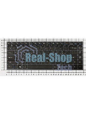 Клавиатура для ноутбука Sony Vaio VPC-Y черная с черной рамкой