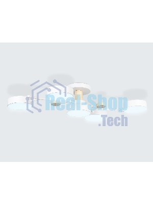 Светильник Ambrella light FL4834/5 WH белый 3000K-6400K 70W 830*400*160 (ПДУ ИК)
