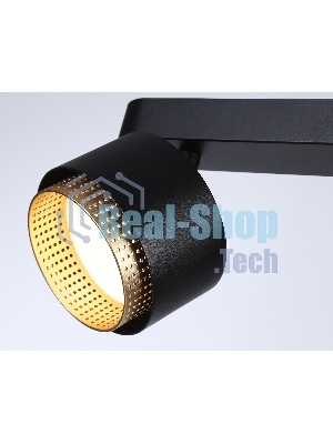 Светильник Ambrella light TN71288/2 BK/GD черный/золото GX53/2 max 12W 270*95*137