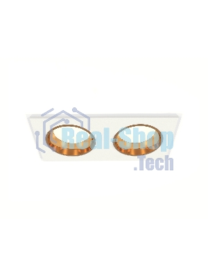 Комплект встраиваемого светильника Ambrella light XC6525004 SWH/PYG белый песок/золото желтое полированное MR16 GU5.3 (C6525, N6113)