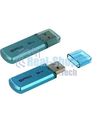 Флешка USB Silicon Power R/W 64Gb Helios 101 SP064Gb,UF2101V1B USB 2.0 синий